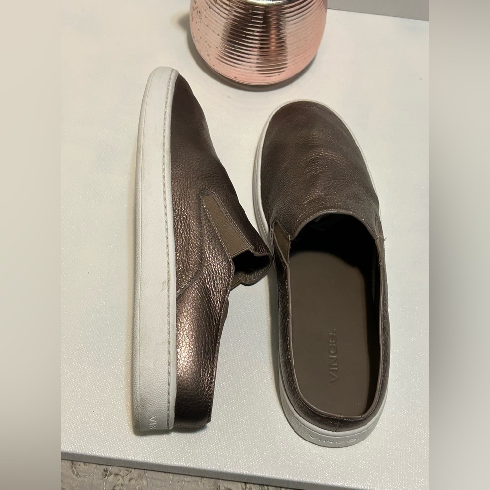 Metallic Slip-On Shoes - Picture 3 of 5
